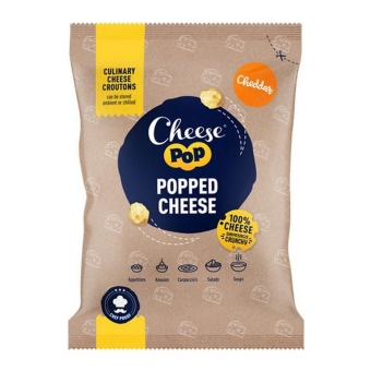 Cheesepop | Gepofte Cheddar Kaas | 2 x 500 gram