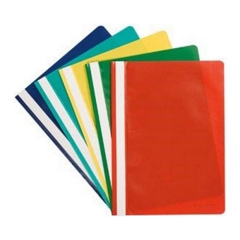 Q-Connect | Snelhechtmap A4 Geassorteerde Kleuren | 5 stuks