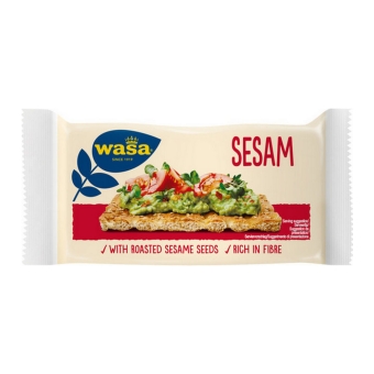 Wasa | Sesam Knackebrod Singlepack | 120 x 13 gram