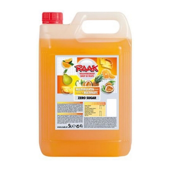 Raak | Siroop Zero Multivruchten | 5 liter