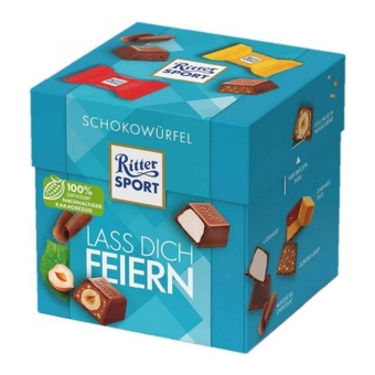 Ritter Sport | Choco-blokjes Lass Dich Feiern | 176 gram