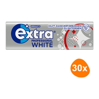 Wrigley's | Extra Professional White | 30 x 10 stuks