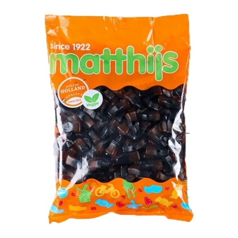 Matthijs | Drop Cola Flesjes | 1000 gram