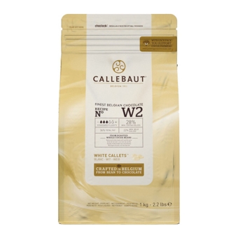 Callebaut | Chocolade Callets Wit (w2) | 1000 gram