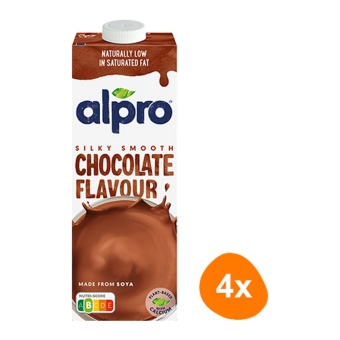 Alpro | Soja Drink Choco | 4 x 1 liter