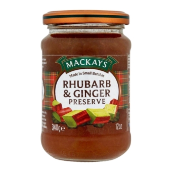 Mackays | Rhubarb & Ginger Preserve | 340 gram
