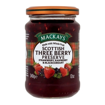Mackays | Scottish Three Berry Preserve | 340 gram