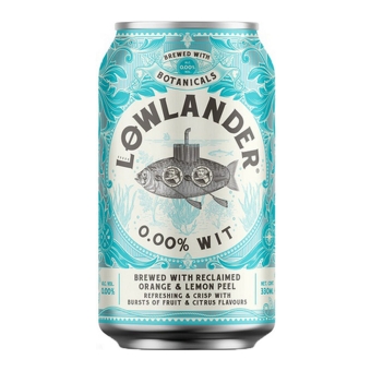 Lowlander | 0.0% Wit Blik | 12 x 33 cl