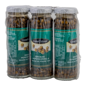 Grand Gerard | Groene Peperkorrels | 3 stuks