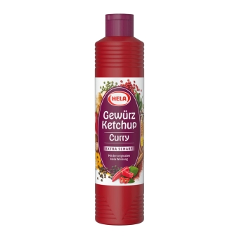 Hela | Gewürz Ketchup Curry- Extra Scharf | 800 ml
