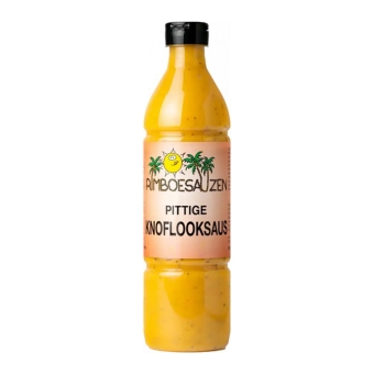 Rimboesauzen | Pittige Knoflooksaus | 500 ml