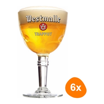 Westmalle | Bierglas Trappist | 6 x 330 ml