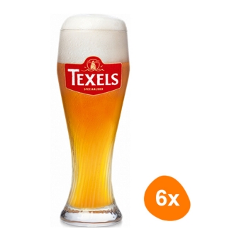 Texels | Skuumkoppe Bierglas | 6 x 50 cl