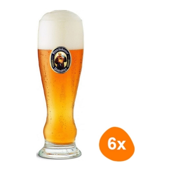 Franziskaner | Bierglas Weizen | 6 x 330 ml