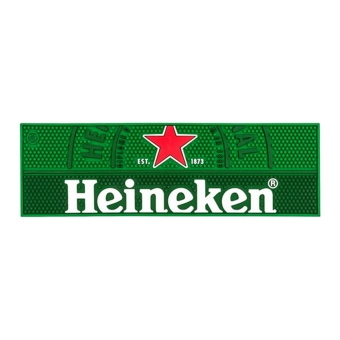 Heineken | Barmat Rubber Origineel (60cm x 17cm) | Per stuk