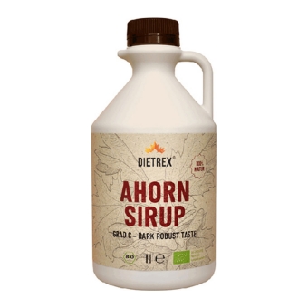 Dietrex | Bio Ahornsiroop (graad C) | 1 liter