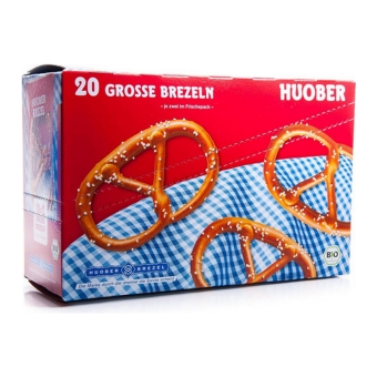 Huober Brezel | Grote Pretzels () | 10 x 2 stuks