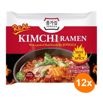 Jongga | Kimchi Ramen | 12 stuks