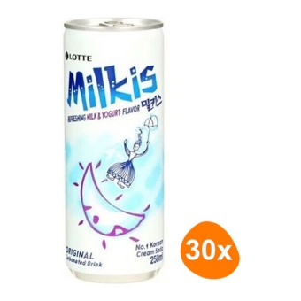 Lotte | Milkis Frisdrank Original | 30 x 250 ml