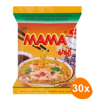 Mama | Instant Noedels Varkensvlees | 30 stuks