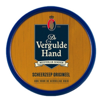 De Vergulde Hand | Orginele Scheerzeeptablet | 75 gram