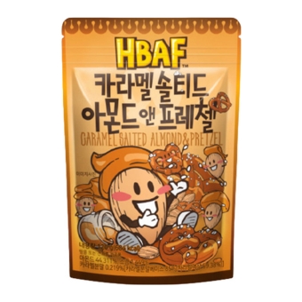 HBAF | Caramel Salted Almond & Pretzel | 120 gram