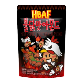HBAF | Hot & Spicy Chicken Almond | 120 gram