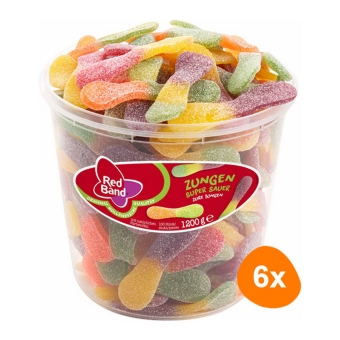 Red Band | Redband Zungen Super Sauer (D) | 6 x 1200 gram
