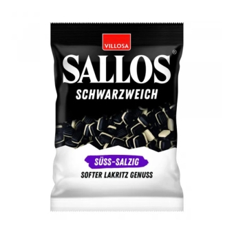 Villosa | Sallos Schwarzweich Suss Salzig | 20 x 200 gram