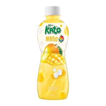 Kato | Mango Juice With Nata De Coco | 24 x 320 ml