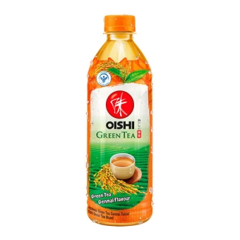 Oishi | Green Tea Drink Genmai | 24 x 500 ml