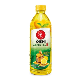 Oishi | Green Tea Drink Honey Lemon | 24 x 500 ml
