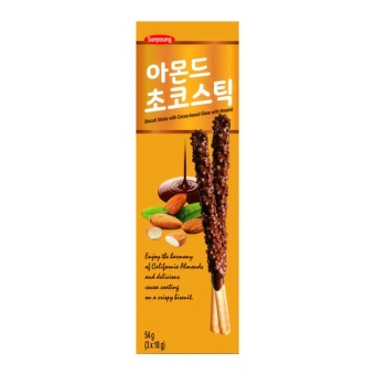 Sunyoung | Choco Sticks Almond | 32 x 54 gram