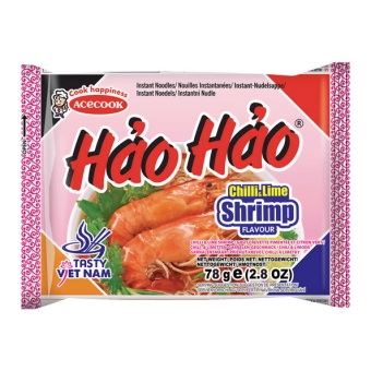 Acecook | Instant Noodl Shrimp Chili Lime | 30 x 78 gram