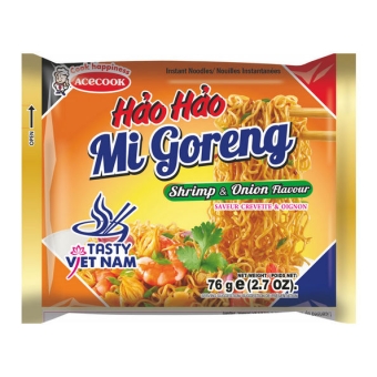 Acecook | Instant Noodles Shrimp & Onion | 30 x 76 gram