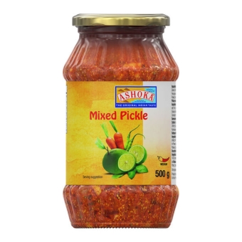 Ashoka | Fruit & Vegetables Mix Pickled | 6 x 500 gram