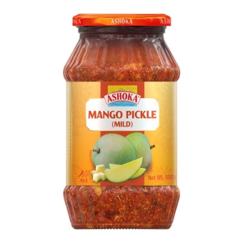 Ashoka | Mango Pickle Mild | 6 x 500 gram