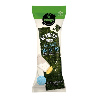 Bibigo | Seaweed Snack Sea Salt | 1 x 6 x 4 gram