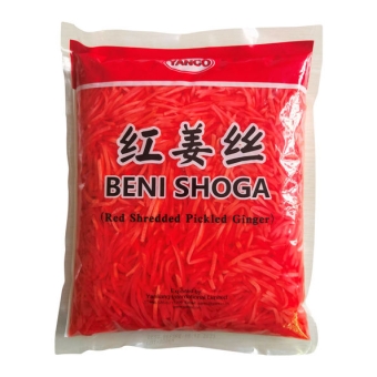 Yanco | Ginger Pickled Red Beni Shoga | 1,5 kg