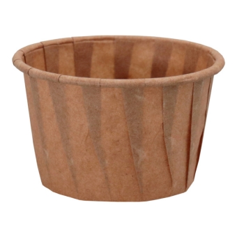 Depa | Portiecup Papier Bruin | 250 x 35 ml