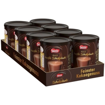 Nestlé | Feinste Heisse Chocolade Dose | 8 x 250 gram