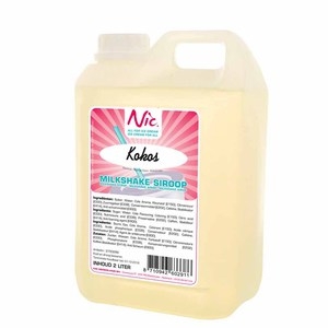 Nic | Milkshakesiroop Kokos | 2 liter