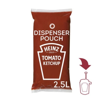Heinz | Sauce-o-mat Tomato Ketchup | 3 x 2,5 liter
