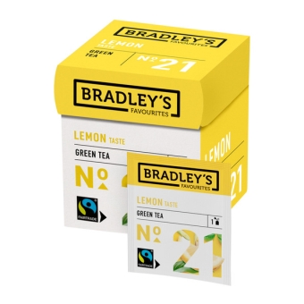 Bradley's | Favourites Green Tea Lemon | 6 x 12 x 1,75 gram