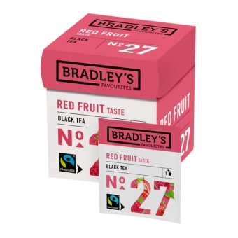 Bradley's | Favourites Black Tea Red Fruit | 6 x 12 x 2 gram