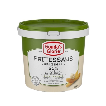 Gouda's Glorie | Fritessaus 25% Original | 10 liter