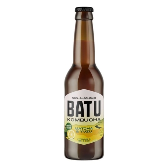 Batu | Kombucha Yuzu & Matcha Fles | 12 x 33 cl