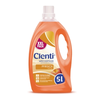 Clenti | Fabric Softener Peach | 2 x 5 liter