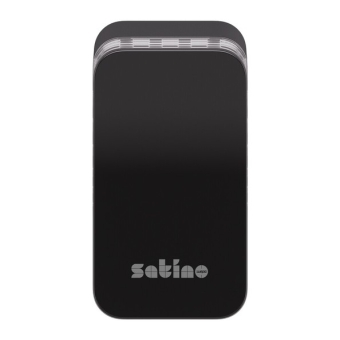 Satino | AR1 Luchtverfrisser Dispenser Eco Zwart | Per stuk