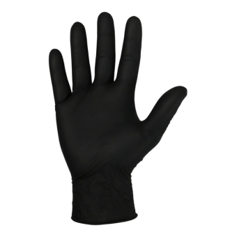 Bodyguards | Handschoen Nitril Zwart Ongepoederd L | 100 stuks